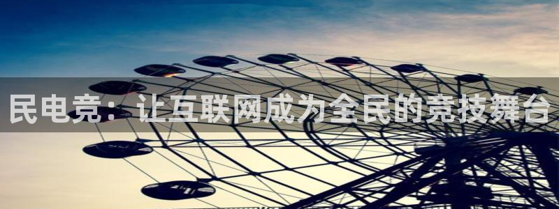 小艾电竞平台官方网：民电竞：让互联网成为全民的竞技舞台